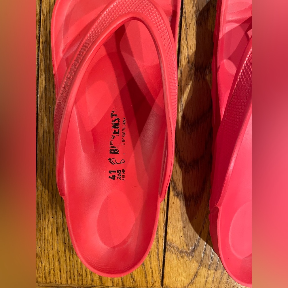 Birkenstock Honolulu EVA thong sandals, red, size 41 - Picture 2 of 5